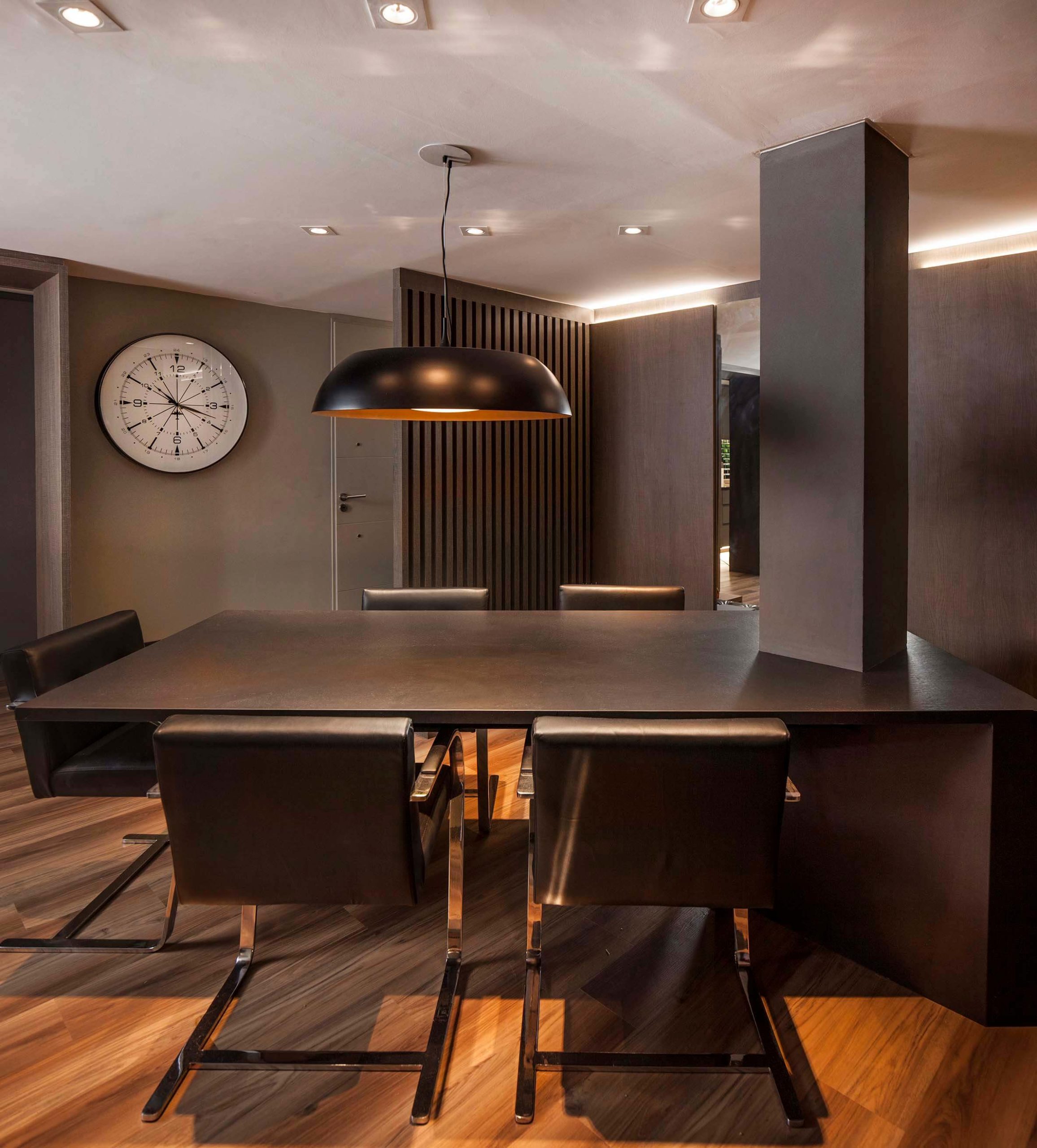 Mesa principal en Dekton sirius.