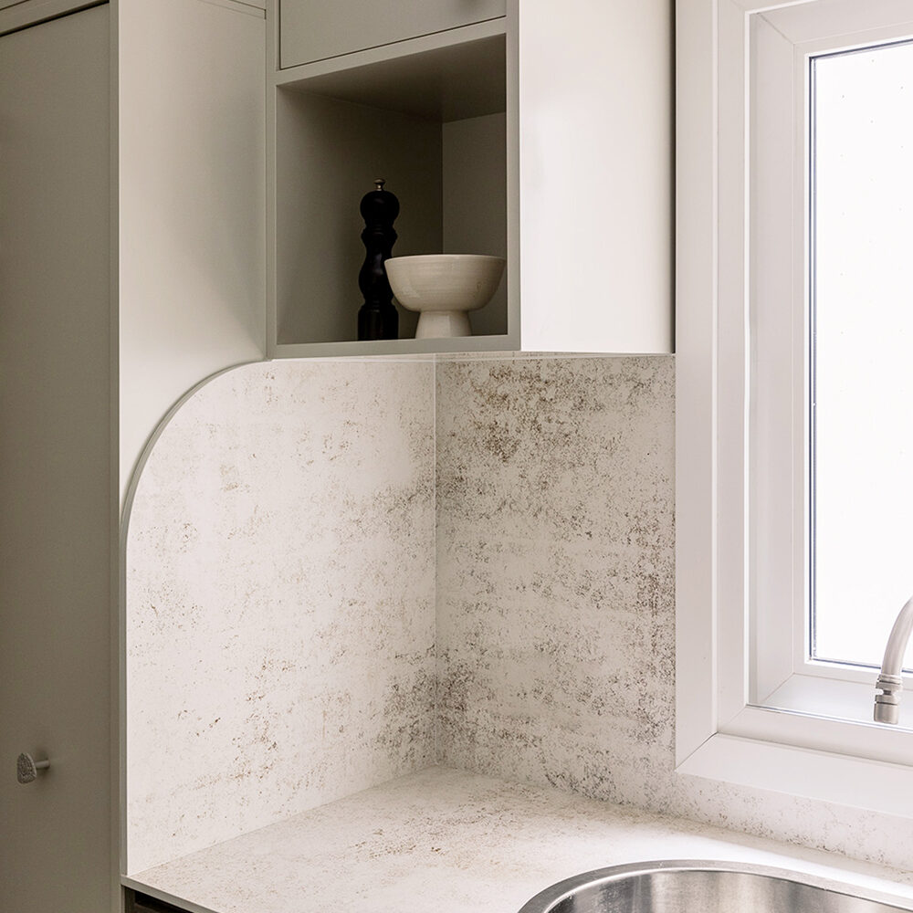 Cocina de Baez en Dekton Nilium.