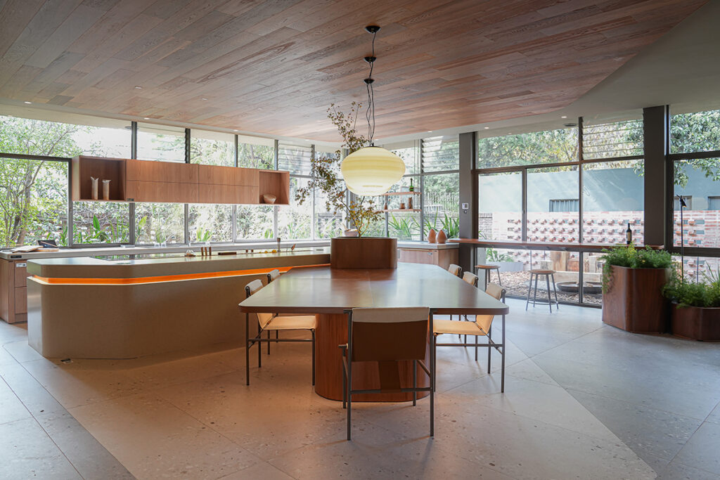 Cocina comedor, Espacio 4, Casa FOA, Córdoba